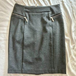MICHAEL Michael Kors Grey Size 6 Pencil Skirt NWT